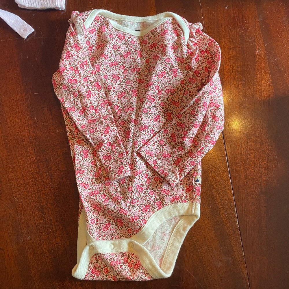 Floral onesie